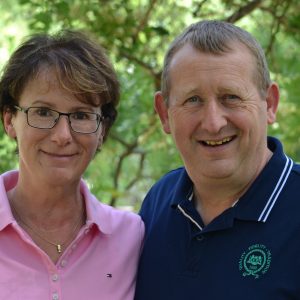 Günter mit Lebensgefährtin Hiltrud Wall